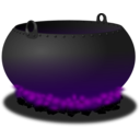 download Cauldron clipart image with 270 hue color