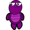 download Turtle clipart image with 180 hue color