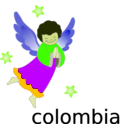 download Angel clipart image with 45 hue color