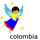 download Angel clipart image with 0 hue color