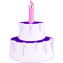 download Cake clipart image with 270 hue color