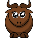 Cartoon Gnu Eyes