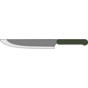 download Kitchen Knife clipart image with 90 hue color