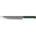 download Kitchen Knife clipart image with 135 hue color