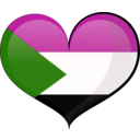 download Sudan Heart Flag clipart image with 315 hue color