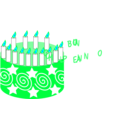 download Buon Compleanno clipart image with 135 hue color
