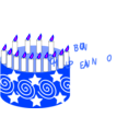download Buon Compleanno clipart image with 225 hue color