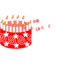 download Buon Compleanno clipart image with 0 hue color