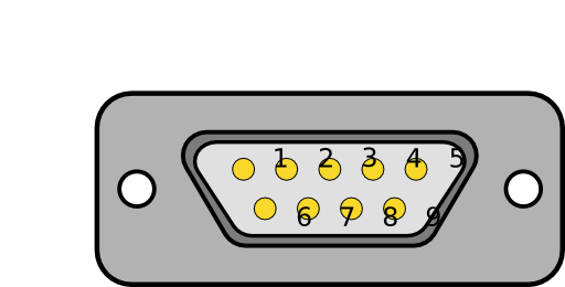 Db9 Chassis Connector Backside