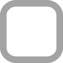 download Checkbox Unchecked Disabled clipart image with 270 hue color