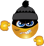 Thief Smiley Emoticon