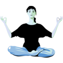download Architetto Yoga clipart image with 180 hue color