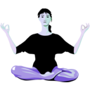 download Architetto Yoga clipart image with 225 hue color