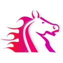 download Fire Horse clipart image with 315 hue color