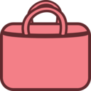 download Simple Shopping Bag Logo Icon clipart image with 315 hue color