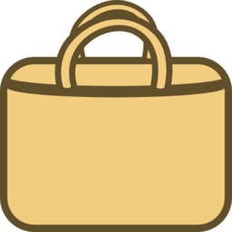 Simple Shopping Bag Logo Icon