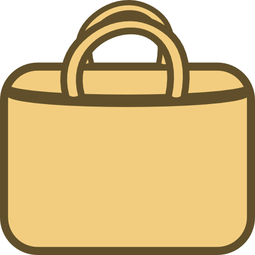 Simple Shopping Bag Logo Icon
