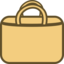 Simple Shopping Bag Logo Icon
