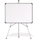 download White Board clipart image with 270 hue color