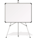 download White Board clipart image with 315 hue color