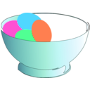 download Bowl clipart image with 135 hue color