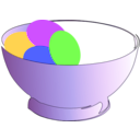 download Bowl clipart image with 225 hue color