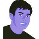 download Self Portrait By Jar clipart image with 225 hue color