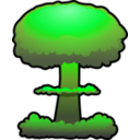 download Nuclear Explosion clipart image with 90 hue color