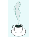 download Cup Of Black Coffee clipart image with 135 hue color