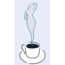 download Cup Of Black Coffee clipart image with 180 hue color