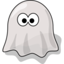download Cartoon Ghost clipart image with 135 hue color
