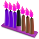 download Kwanzaa Icon clipart image with 270 hue color
