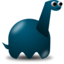 download Padepokan Brontosaurus clipart image with 135 hue color