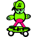 download Cool Kid clipart image with 90 hue color
