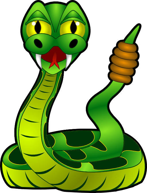 Cartoon Rattlesnake