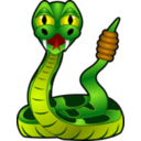 Cartoon Rattlesnake