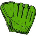 download Baseball Glove clipart image with 45 hue color