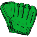 download Baseball Glove clipart image with 90 hue color