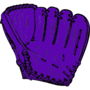 download Baseball Glove clipart image with 225 hue color