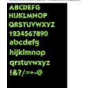 download Effect Letters Alphabet Gold clipart image with 45 hue color