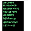 download Effect Letters Alphabet Gold clipart image with 90 hue color