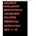 download Effect Letters Alphabet Gold clipart image with 315 hue color