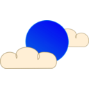 download Weather clipart image with 180 hue color