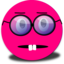 Surprised Smiley Pink Emoticon