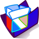 download Folder Tar clipart image with 180 hue color