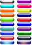 Glossy Pill Buttons