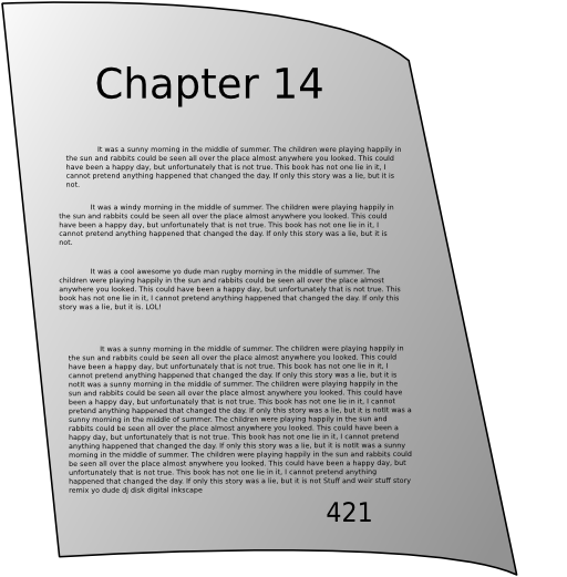 Weird Book Page