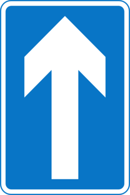 Roadsign One Way