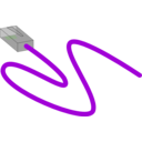 download Ethernet Cable clipart image with 45 hue color