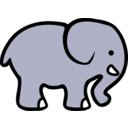 2d Cartoon Elephant